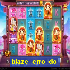 blaze erro do servidor interno